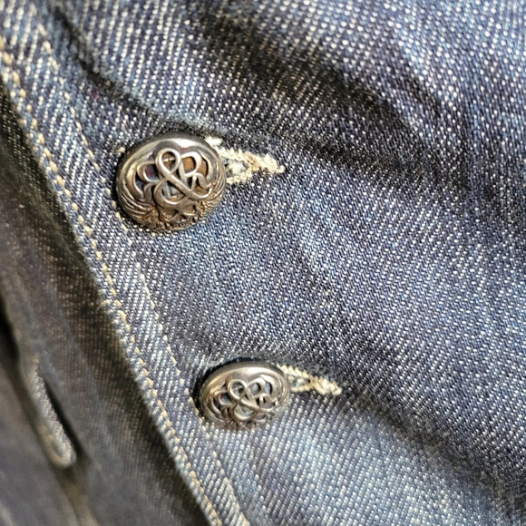 Rock & Republic Denim Jacket / Studded / Size Medium - Picture 2 of 12